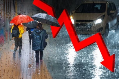 TEMPERATURA PALA NA 0 STEPENI! Kiša ponovo juri ka Srbiji, prvi na udaru OVI DELOVI ZEMLJE!