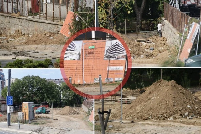 BAHATI INVESTITOR BLOKIRA ULICU NA VOŽDOVCU! Negast zida bez odgovora i dozvola? (FOTO)