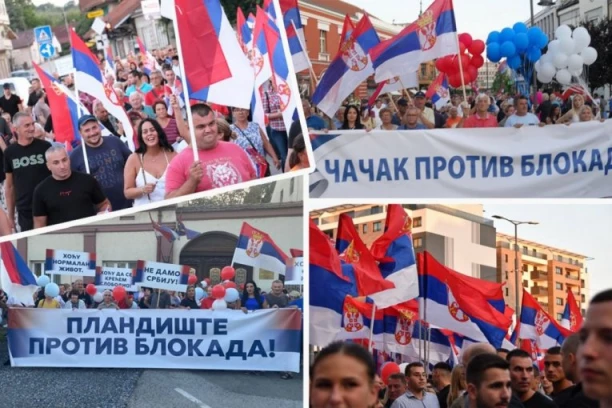 DOĐITE DA ZAJEDNO ISKAŽEMO NACIONALNO JEDINSTVO! Sutra preko 200.000 ljudi na ulicama - GRAĐANI PROTIV BLOKADA!