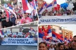 PREKO 200.000 GRAĐANA DANAS PROTIV NASILJA I IŽIVLJAVANJA! Širom Srbije skupovi protiv blokada!