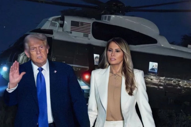 ČITAČ SA USANA OTKRIO ŠOKANTNU ISTINU! Ovo je Melanija rekla Trampu dok su bili u helikopteru (VIDEO)