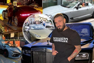 OVO JE VOZNI PARK DARKA LAZIĆA, VREDAN PREKO TRI MILIONA EVRA! Slupao se u mašini od 130.000€, a kod kuće čuva ZVERINE: Samo jedan vredi kao PET STANOVA u Beogradu (GALERIJA)