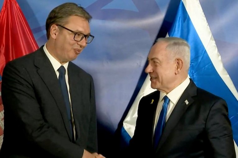 OGLASIO SE NETANJAHU NAKON SASTANKA S VUČIĆEM: Hvala predsedniku Srbije na njegovoj podršci Izraelu da se oslobode svi taoci koje drži Hamas
