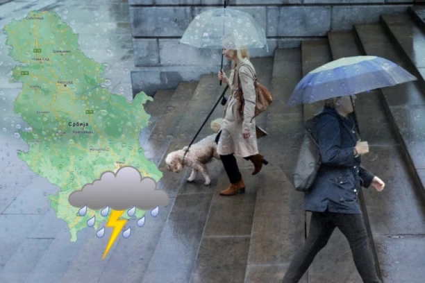 SPREMITE KIŠOBRANE! RHMZ izdao nova upozorenja! Kiša i vetar do početka nedelje, ali METEOROLOG OTKRIVA JEDNU DOBRU VEST!