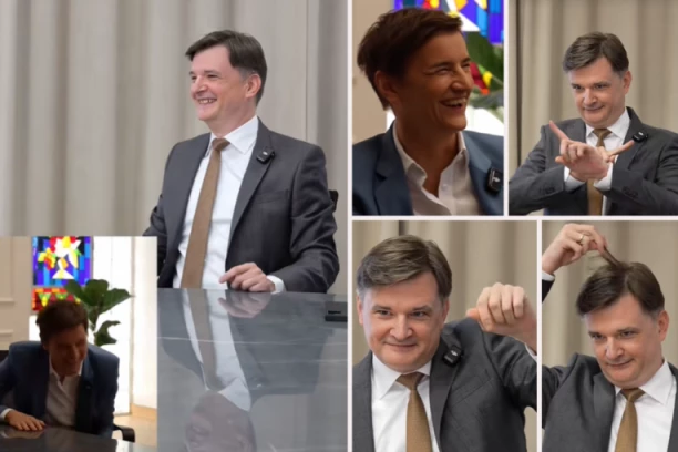 HIT NA MREŽAMA! Brnabićeva i Jovanov imitirali kolege! BONUS snimak izazvao haos od smeha! (VIDEO)