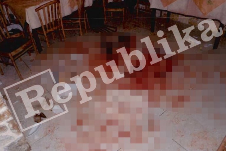 Ekskluzivne fotografije nakon likvidacija u atinskom restoranu