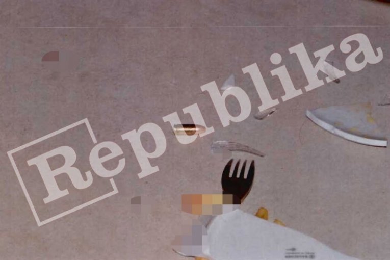 Ekskluzivne fotografije nakon likvidacija u atinskom restoranu