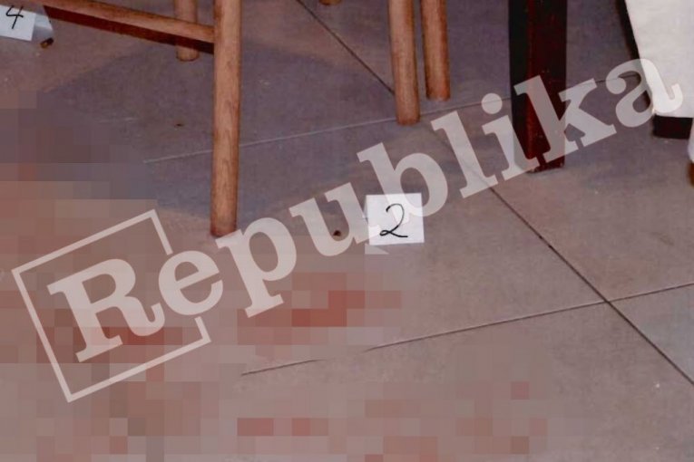 Ekskluzivne fotografije nakon likvidacija u atinskom restoranu