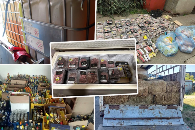 EVO ŠTA JE SVE ZAPLENJENO U BORBI PROTIV SIVE EKONOMIJE! Pronađeni duvan, meso, alkohol, krivična prijava protiv 104 OSOBE! (FOTO)