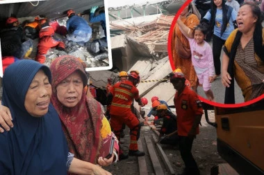 DECA GLEDAJU SMRTI U OČI! Škola se srušila, više od 60 učenika i dalje ispod ruševina! Spasioci na izmaku snaga (VIDEO)