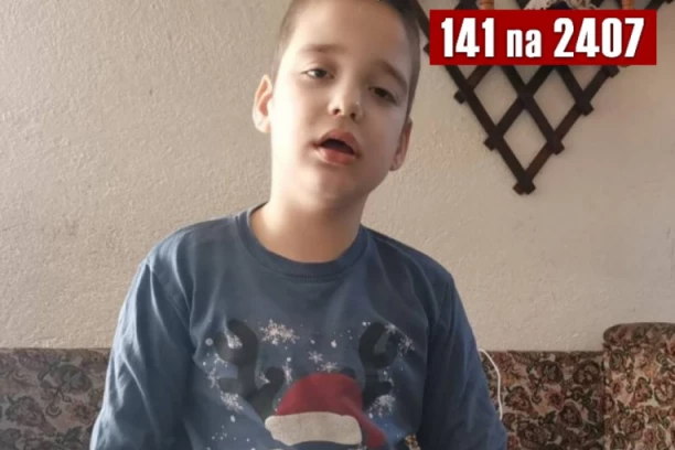 Pomozimo Dejanu slanjem 141 na 2407