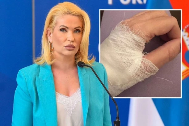 PRIVEDENA ŽENA KOJA JE NAPALA SANDRU BOŽIĆ! Vređala je i povredila joj ruku!