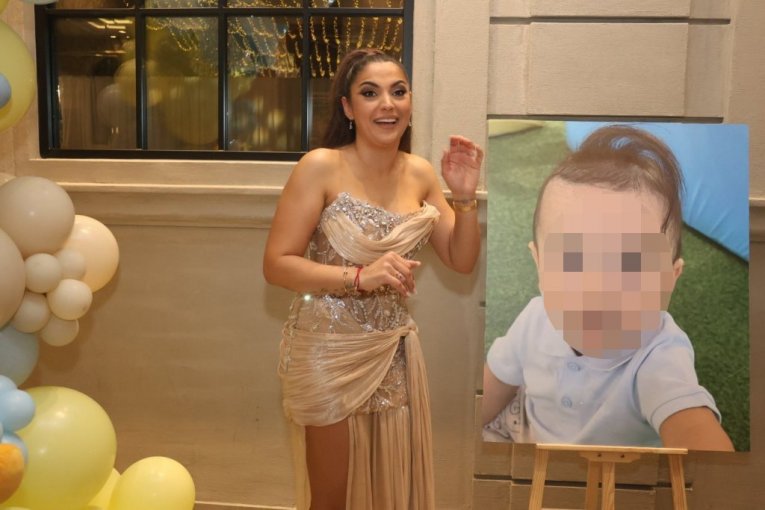 Nadica Ademov proslavila prvi rođendan sina Amela