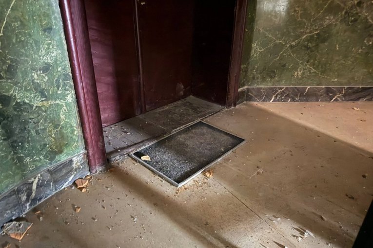 Zgrada u kojoj se dogodila eksplozija