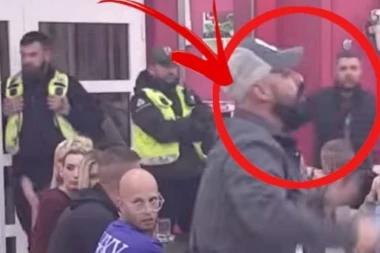 POZVAO GA DA REŠE TO MUŠKI, A ONDA JE USLEDIO SKANDAL! Luka i Asmin u brutralnom okršaju - OBEZBEĐENJE ODMAH SKOČILO! (GALERIJA)