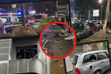 MISTERIJA EKSPLOZIJE U KOSOVSKOJ ULICI! Snažna detonacija odvalila BLINDIRANA vrata, oštećena cela zgrada! U stanu ipak nije bilo plina, policija istražuje stradalog muškarca! (FOTO, VIDEO)