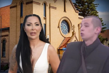 ISPLIVALE NIKAD VIĐENE FOTOGRAFIJE IZ CRKVE! Sita Ahmić i Nerio su DO SADA KRILI OVE DETALJE - ŠOK! (FOTO)