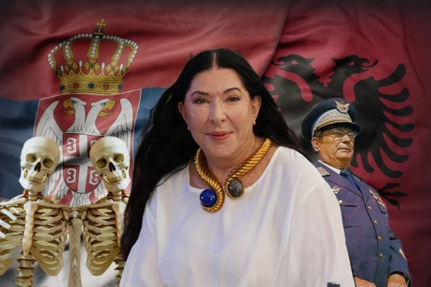 NEĆETE VEROVATI ŠTA RADE SRBIN I ALBANAC! Ceo Balkan ljut na Marinu Abramović - od Titove sahrane, ORGIJA kostura do džinovskog polnog organa!