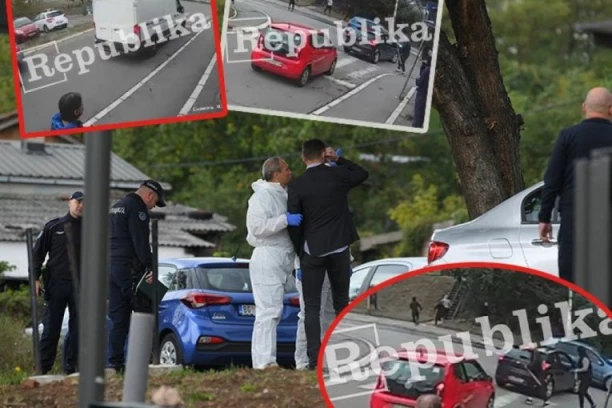 PIŠTOLJ KOJIM JE PUCANO U KAFIĆU PRONAĐEN KOD ŠKOLE! Nakon rafala u Višnjičkoj banji policija OVDE pronašla dokaze! (VIDEO)