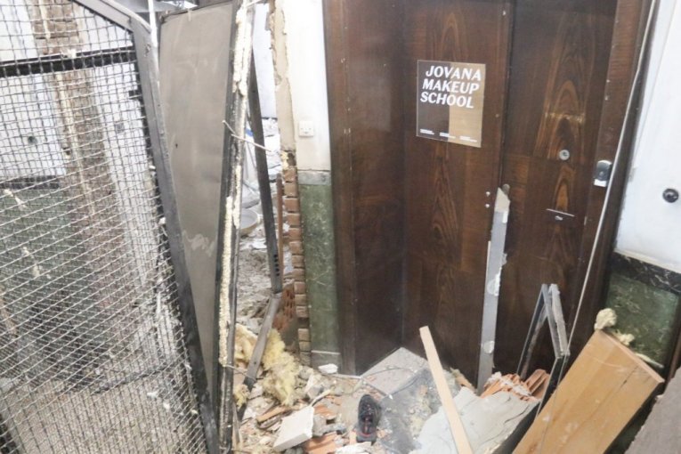 Eksplozija u Kosovskoj ulici