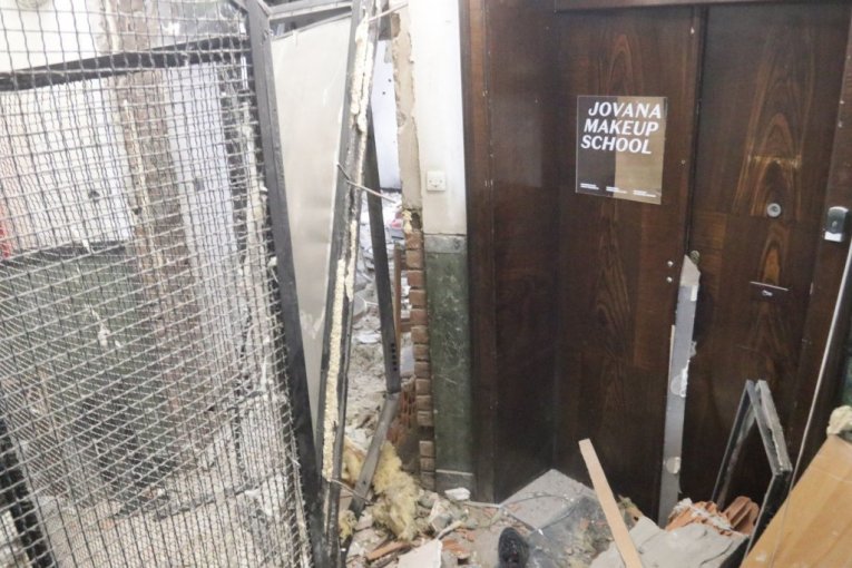 Zgrada u kojoj se dogodila eksplozija