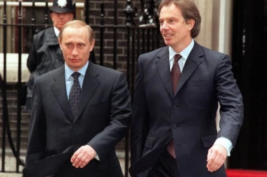 "SPAVAO SAM KOD NJEGA, PILI SMO KAFU U PIDŽAMI" Putin progovorio o odnosu sa Tonijem Blerom (VIDEO)