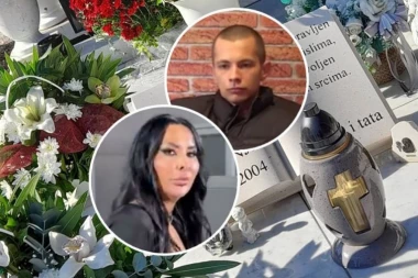 POTRESNI DETALJI NA GROBU NERIOVOG OCA! Prizori kidaju dušu na komade (FOTO)