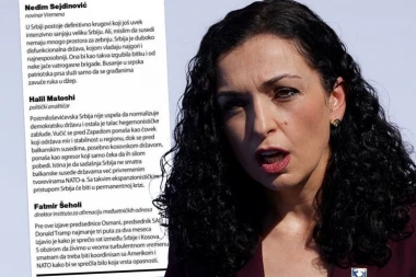 SRAMOTA! OPOZICIONI LIST DOZVOLIO JEZIVE REČI I PODRŽAO OSMANIJEVU! Srbiju nazivaju disfunkcionalnom državom, Vučića agresorom!