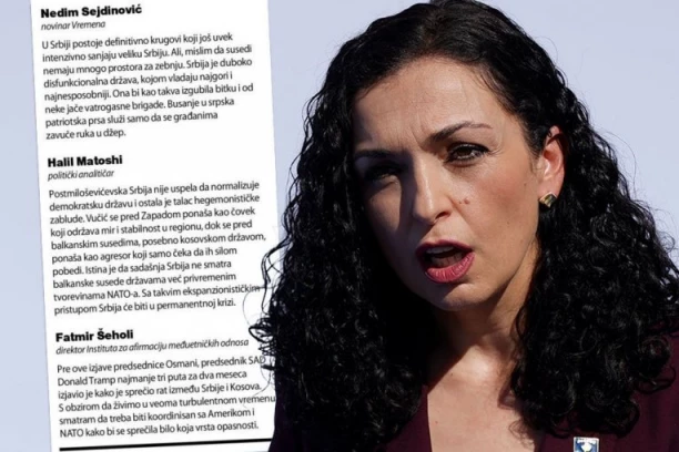 SRAMOTA! OPOZICIONI LIST DOZVOLIO JEZIVE REČI I PODRŽAO OSMANIJEVU! Srbiju nazivaju disfunkcionalnom državom, Vučića agresorom!