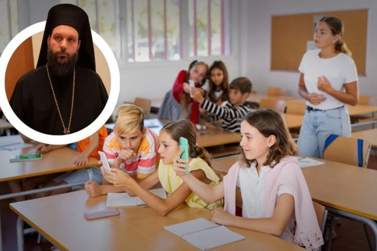 "PODRŽAVAM ZABRANU UPOTREBE MOBILNIH TELEFONA U ŠKOLAMA": Vladika Gavril upozorava na opasnosti digitalnog sveta koje decu mogu odvesti na stranputicu