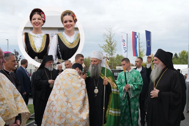 SUTRA JE VELIKI DAN ZA SRBE U SLOVENIJI: Patrijarh Porfirije svečano dočekan u Mariboru (FOTO)