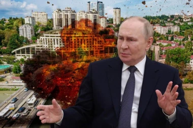 POKUŠAJ ATENTATA? Ukrajinski dronovi napali Soči dok je Putin bio u gradu