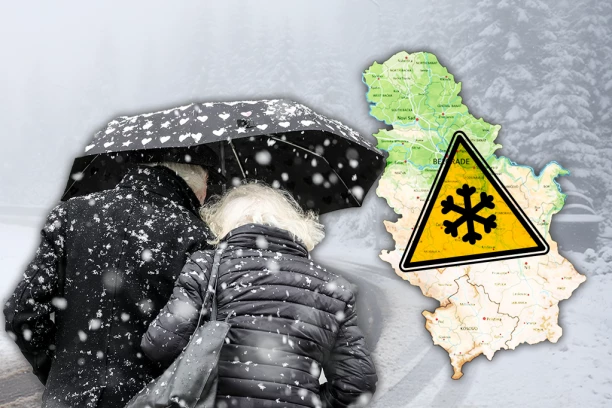 PAŽNJA, USKORO ĆEMO SE SMRZAVATI! Sneg u Beograd stiže ovog DATUMA - polarni vrtlog donosi prodor hladnog arktičkog vazduha!