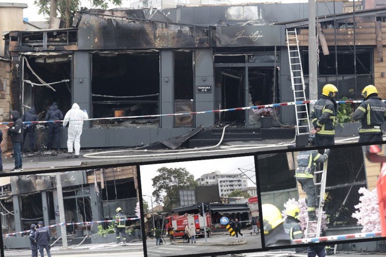 Restoran na Banovom Brdu izgoreo