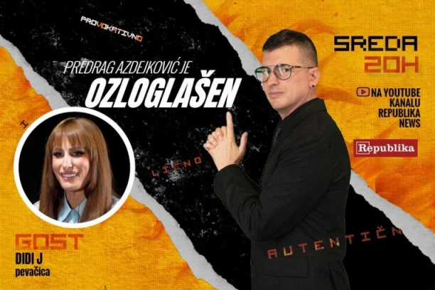 Didi Džej u devetoj epizodi emisije "Ozloglašeni"! Dua Lipa ima podršku svog naroda, a mene moj ismeva! (VIDEO)