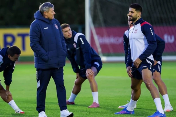 MITROVIĆ BESNEO NA TRENINGU: Napadač jasno poručio "ja to ne znam"