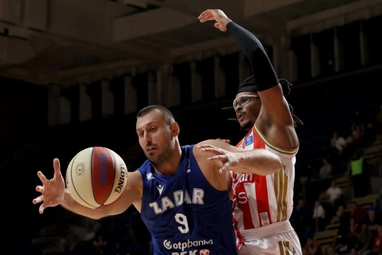 TEŽAK PORAZ ZVEZDE MERIDIANBET! Zadar slavio u Beogradu, crveno-beli tonu sve dublje!