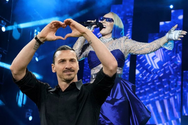 ZLATAN IBRAHIMOVIĆ DIBIDUS ZATEČEN: Ovo je Lepa Brena uradila kada je videla da je puštao njenu pesmu Tijeriju Anriju (VIDEO)