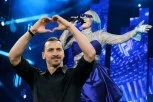 ZLATAN IBRAHIMOVIĆ DIBIDUS ZATEČEN: Ovo je Lepa Brena uradila kada je videla da je puštao njenu pesmu Tijeriju Anriju (VIDEO)