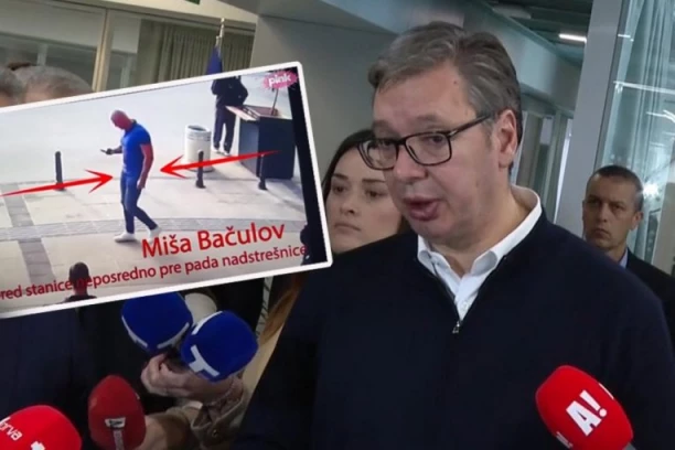 "BOLJE DA ČUVA ISKAZ ZA NADLEŽNE DRŽAVNE ORGANE!" Predsednik Vučić oštro odgovorio Bačulovu!