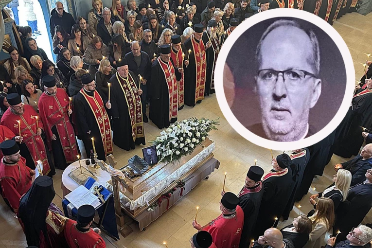 VALJEVO SE OPROSTILO OD SVOG OMILJENOG PROTE: Hram bio premali za sve koji su došli na poslednji ispraćaj – opelo služio vladika Isihije
