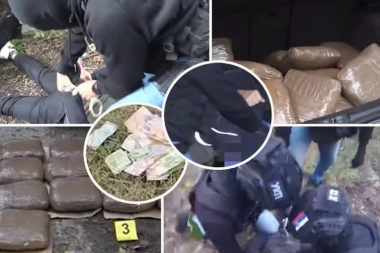 ZAPLENJEN KOKAIN I MARIHUANA! U velikoj akciji suzbijanja droge uhapšena dva dilera u Beogradu!