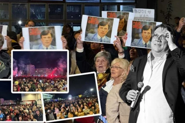 HALID BEŠLIĆ JE OTIŠAO, ALI NJEGOVE PESME ĆE ŽIVETI ZAUVEK: Građani Sarajeva jednoglasno zapevali "Romaniju" i "Miljacku"! (VIDEO)