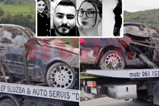 ČETVORO MLADIH OTIŠLO U SMRT DRŽEĆI SE ZA RUKE! Godinu dana od stravičnog udesa kada je automobil sleteo u reku i odneo živote tri devojke i jednog mladića! (FOTO, VIDEO)