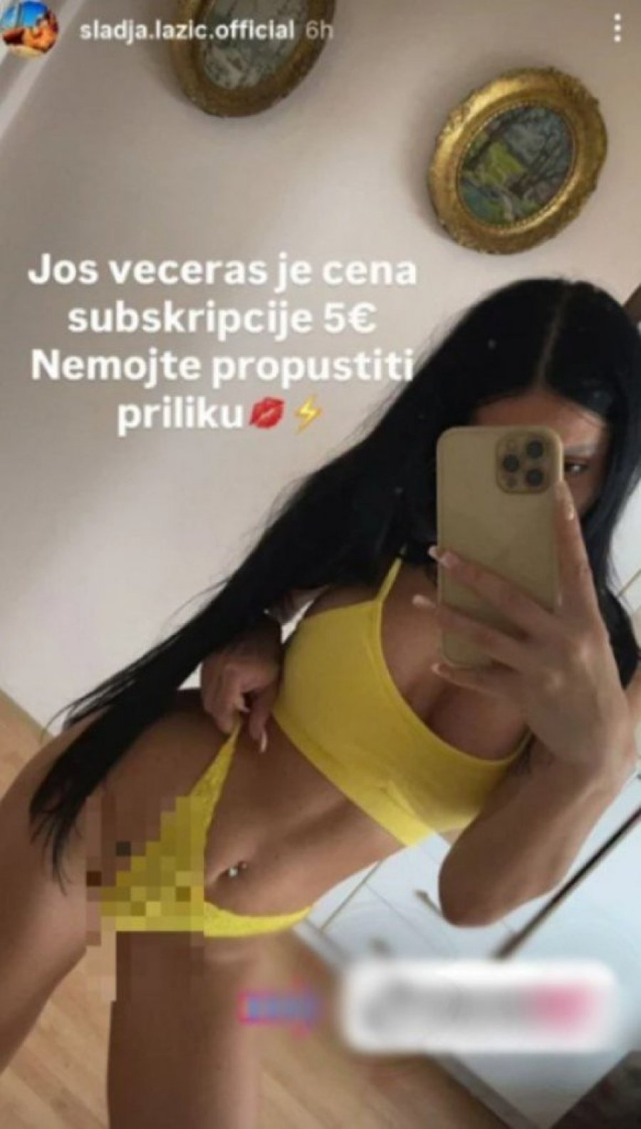 STARLETA SPUSTILA CENE ZA PRAZNIKE! Evo šta sve nudi na sajtu za odrasle - SAMO ZA NAJHRABRIJE!