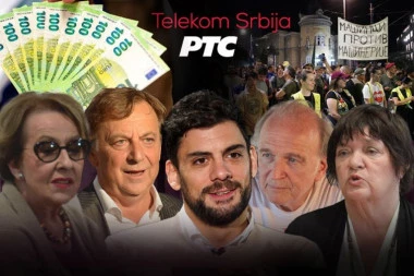 PUMPAJU BLOKADE, A IZ RTS PARE VADE! Umetnička doslednost ili političko licemerje iza maske blokadera?