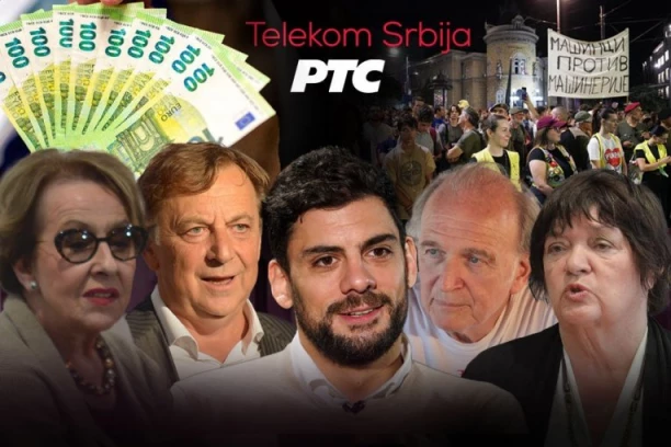 PUMPAJU BLOKADE, A IZ RTS PARE VADE! Umetnička doslednost ili političko licemerje iza maske blokadera?