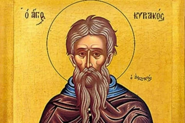 SUTRA JE CRNO SLOVO: Srpska pravoslavna crkva slavi praznik posvećen Prepodobnom Kirijaku Otšelniku - Miholjdan!