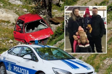JELENA S TROJE DECE SLETELA U KANJON TARE! Nesreća koja je potresla Crnu Goru! Krenuli kod oca i supruga, pa POGINULI - samo jedno dete preživelo HOROR!