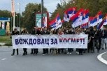 "VOŽDOVAC ZA KOSMET!" Miloš Pavlović predvodi skup podrške Srbima (FOTO/VIDEO)